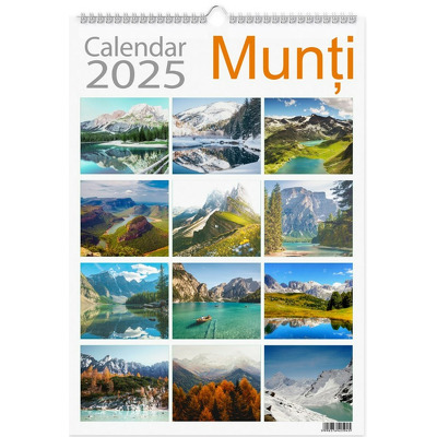 Calendar 2025 Munti