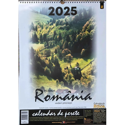 Calendar de perete X3, 2025. Romania, peisaje. Vederi pitoresti