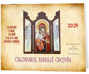 Calendarul bunului crestin - cu iconostase si icoane - 2025