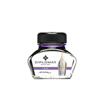 Calimara cu cerneala Diplomat Octopus, 30 ml - liliac