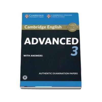 Cambridge english advanced 3. Students book with answers with audio