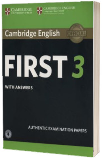 Cambridge English First 3 Students Book with Answers with Audio