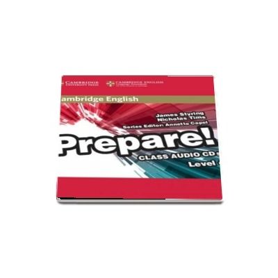 Cambridge English Prepare! Level 4 Class Audio CD