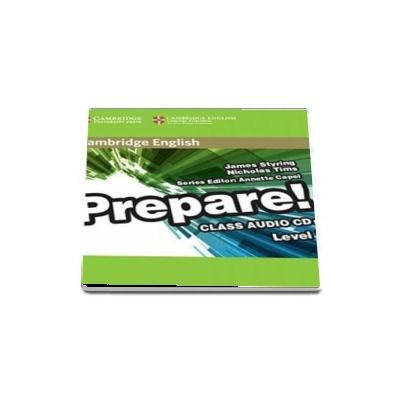 Cambridge English Prepare! Level 7 Class Audio CD - James Styring