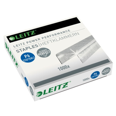 Capse pentru capsator tip 23/15XL, 1000/cutie, Leitz