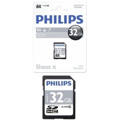 Card memorie SDHC, clasa 10, PHILIPS - 32GB