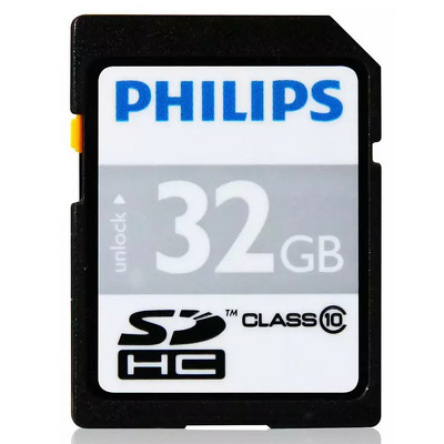 Card memorie SDHC, clasa 10, PHILIPS - 32GB