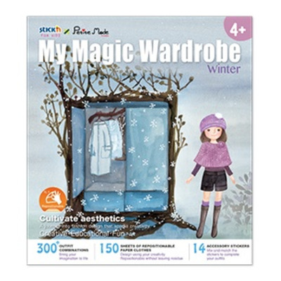 Carte creativa Stickn My Magic Wardrobe - iarna