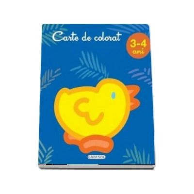 Carte de colorat 3-4 ani