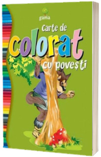 Carte de colorat cu povesti