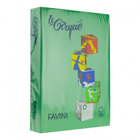 Carton color 160G/MP A4 verde padure Favini 207