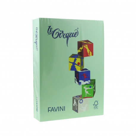 Carton color, verde deschis, 160 g/mp A4, Favini