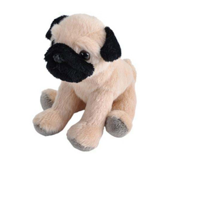 Catel Pug - Jucarie Plus Wild Republic 13 cm