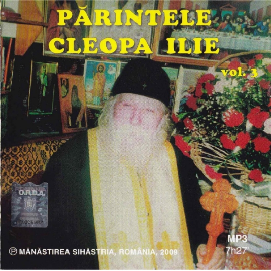 CD Parintele Cleopa Ilie volumul 3 (MP3)