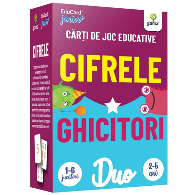 Cifrele - Ghicitori. DuoCard