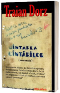 Cintarea cintarilor (manuscris)