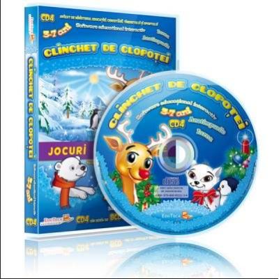 Clinchet de clopotei. Jocuri educationale 3-7 ani, CD 4 (Colectia Eduteca)