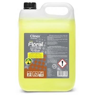 CLINEX Floral Citro, 5 litri, detergent lichid pentru curatarea pardoselilor