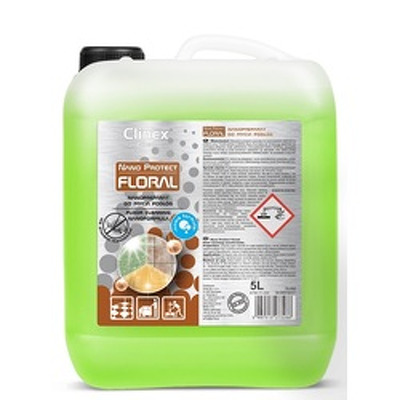 CLINEX Nano Protect Floral, 5 L, detergent lichid pt curatare pardoseli, cu particule de siliciu