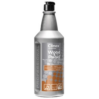 CLINEX Wood si Panel, 1 L, detergent lichid, concentrat, pt. curatare parchet si suprafete lemn