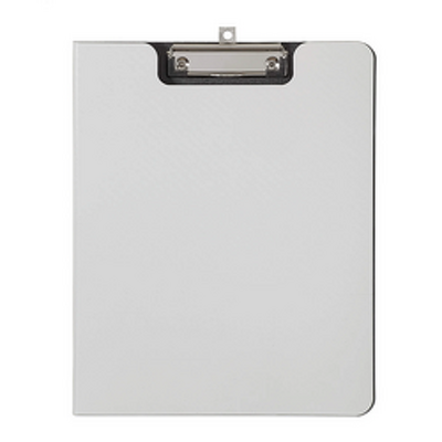 Clipboard dublu A4, plastifiat PP, MAUL Flexx - alb