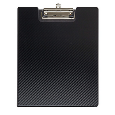 Clipboard dublu A4, plastifiat PP, MAUL Flexx - negru