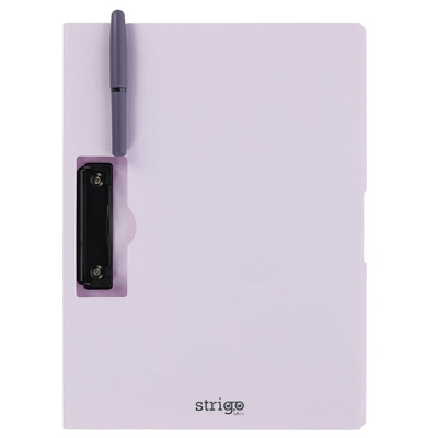 Clipboard Strigo vertical A4, suport stilou, mov