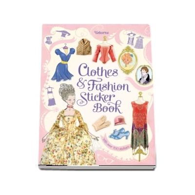 Clothes and fashion sticker book