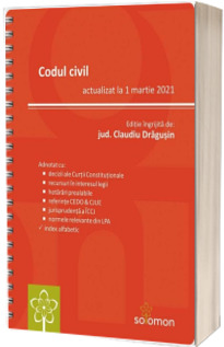 Codul civil, actualizat la 1 martie 2021