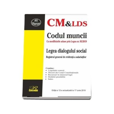 Codul muncii. Legea dialogului social