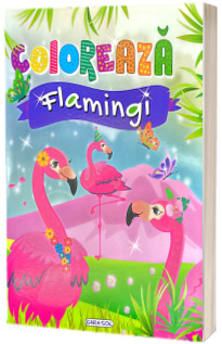 Coloreaza - Flamingi