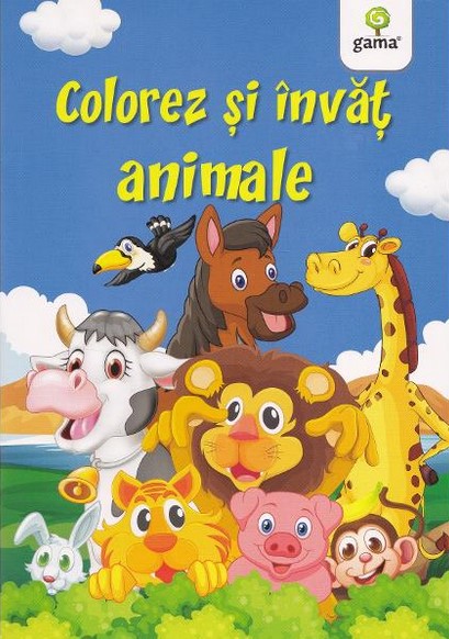 Colorez si invat. Colorez si invat animale