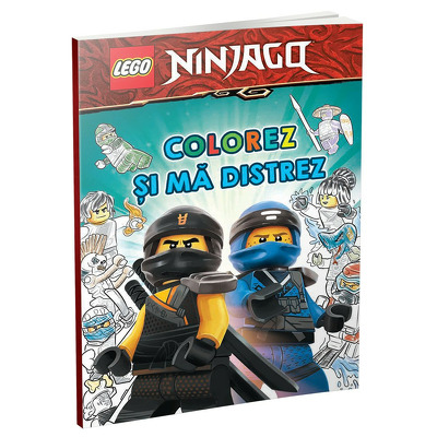 Colorez si ma distrez. Ninjago (carte de colorat)