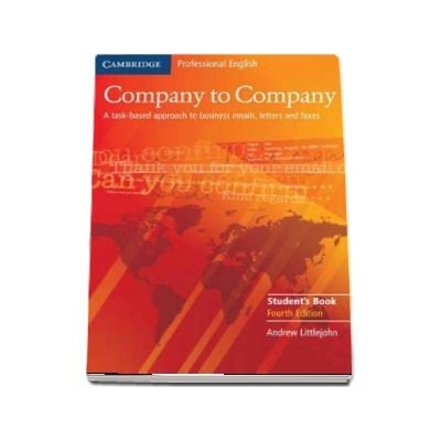 Company to Company Student's Book - Andrew Littlejohn