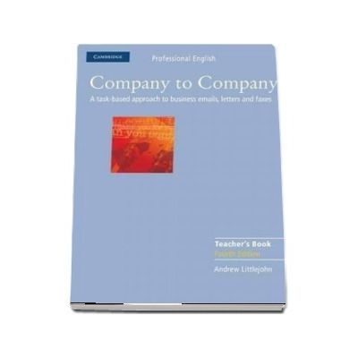 Company to Company Teacher's Book - Andrew Littlejohn