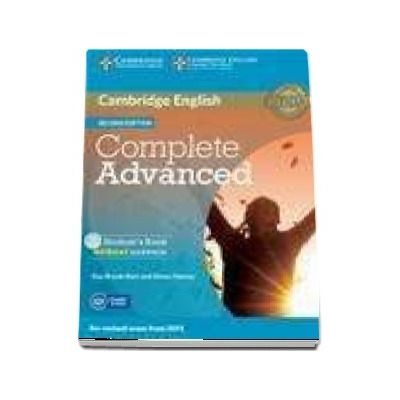 Complete Advanced Student's Book without Answers with CD-ROM - Without Answers