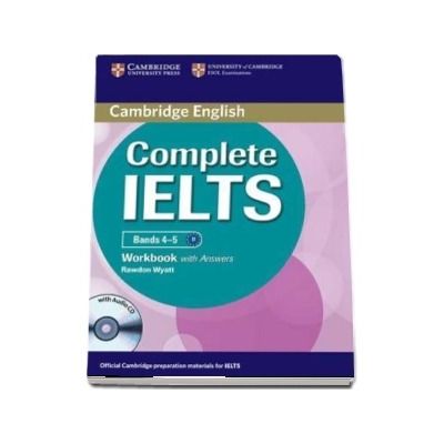 Complete IELTS Bands 4-5 Workbook with Answers with Audio CD - Rawdon Wyatt