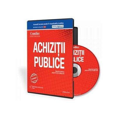 Consilier Achizitii Publice - Format CD