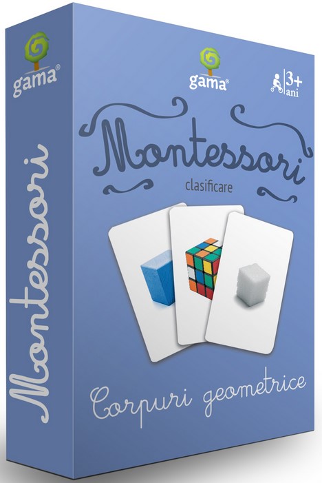 Corpuri geometrice - Montessori clasificare