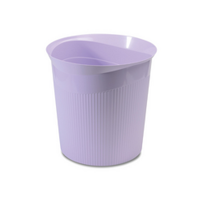 Cos de birou pentru hartii, 13 litri, HAN Re-Loop, PP reciclat - violet pastel