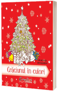 Craciunul in culori - 28 de mandale de colorat pentru relaxare