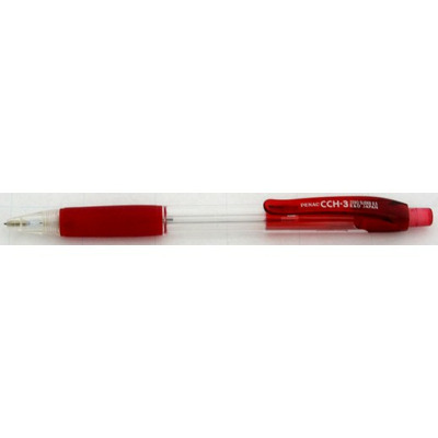 Creion mecanic CCH-3 rosu , rubber grip, 0.7mm, varf metalic, Penac