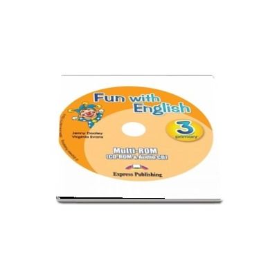 Curs de limba engleza - Fun with English 3 Primary multi ROM (CD Rom & Audio CD)