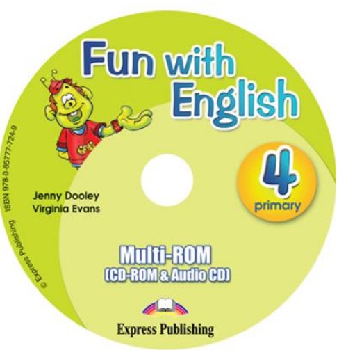 Curs de limba engleza - Fun with English 4 Primary multi ROM (CD-Rom and Audio CD)