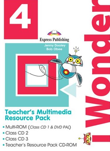 Curs de limba engleza iWonder 4 Material multimedia pentru Profesor set 4 CD