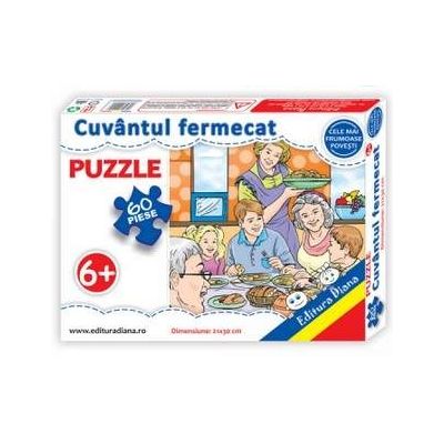 Cuvantul fermecat, puzzle cu 60 piese