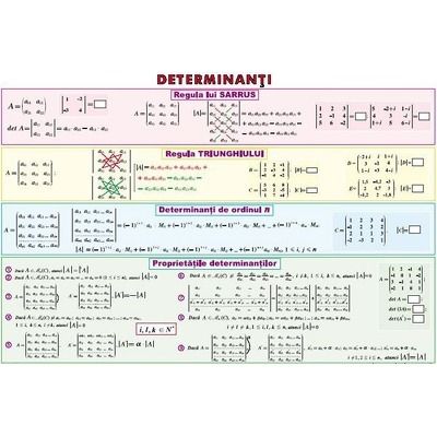 Determinanti. Functia putere. Plansa