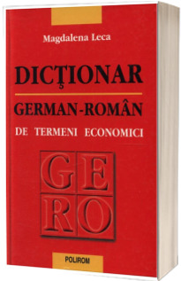 Dictionar german-roman de termeni economici - Editia a II-a