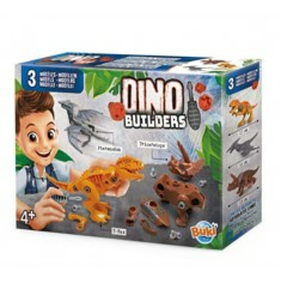 Dino DIY, set de constructie dinozauri, 4+