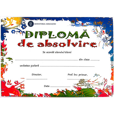 Diploma de absolvire, ciclul primar